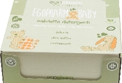 Art. Ego 805 Salviette imbevute agli estratti bio. COnfezione Pocket da 15 pz