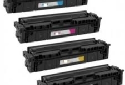 Canon 055 Ciano Toner SENZA CHIP Compatibile per LBP 663Cdw, LBP 664Cx, MF 740