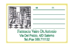 Art. ET100, Etichetta per preparazioni galeniche, bobina da 2000 pz.