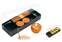 Art. FS560902136, Set profumato in 3 colori.