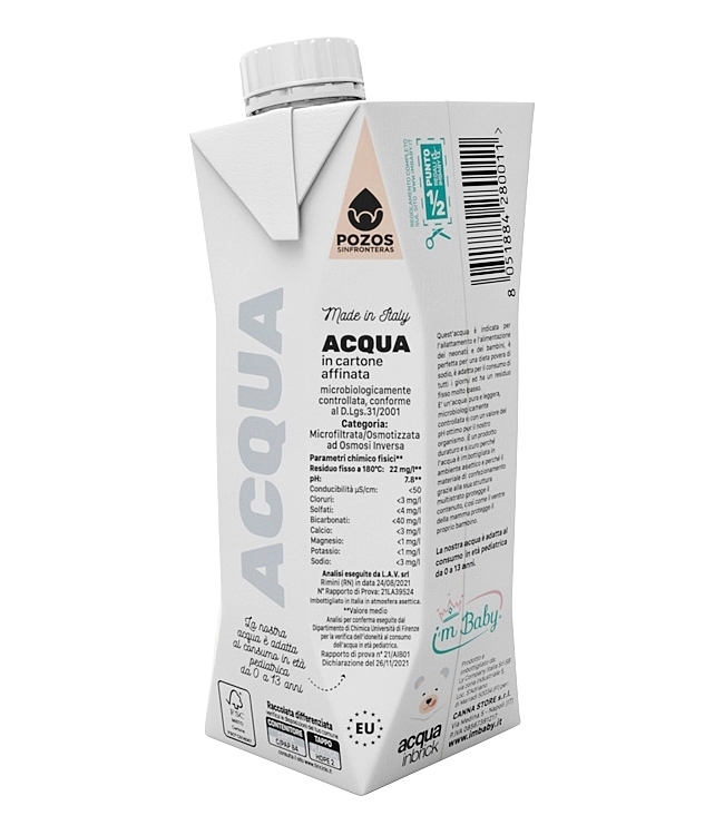 Acqua in TetraPak 500ml