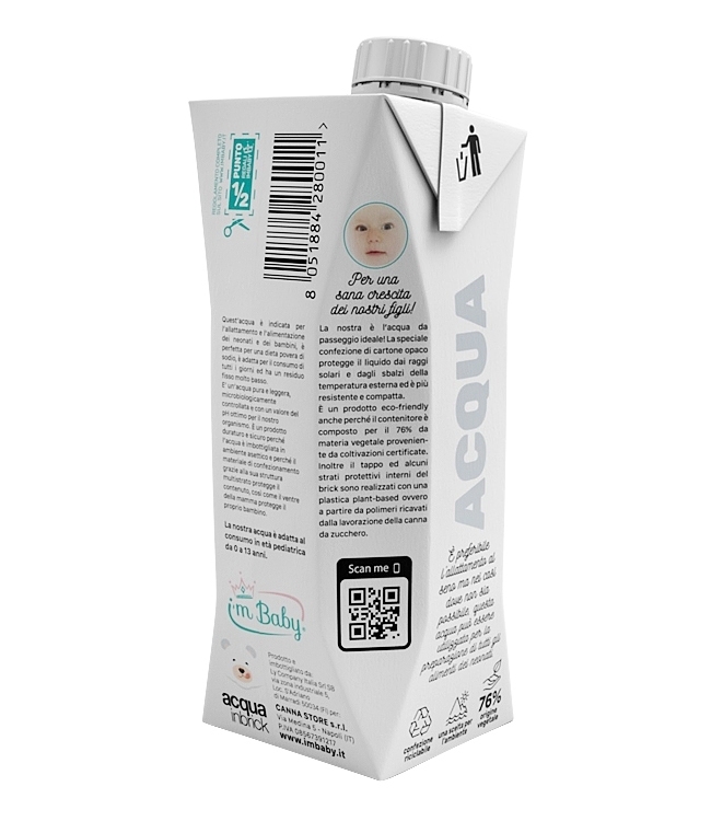 Acqua in TetraPak 500ml