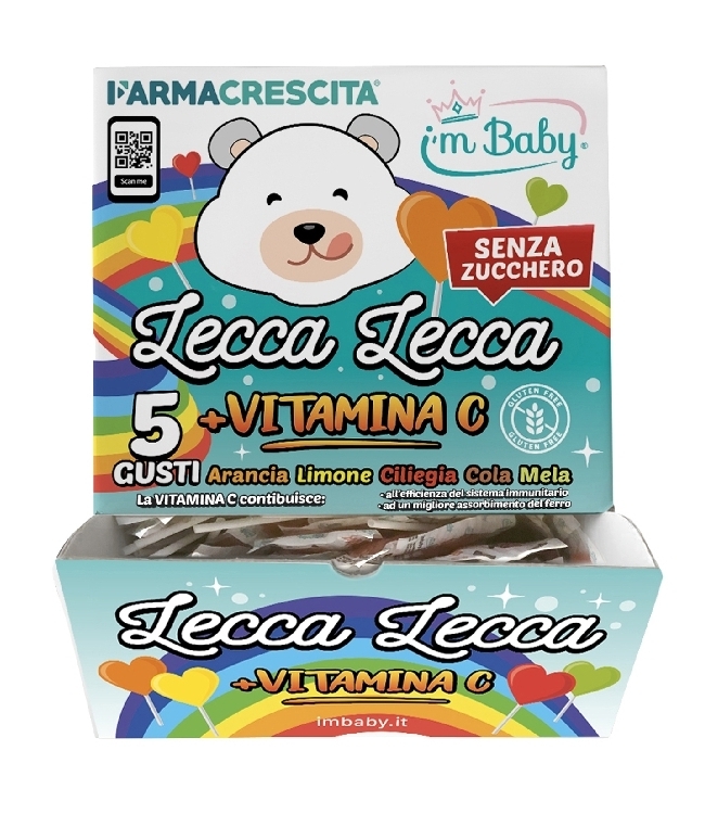 Lecca Lecca senza zucchero con Vitamina C
