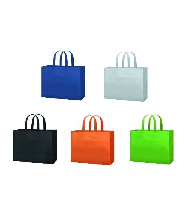 Art. FS145G Borsa Shopping in TNT con soffietto