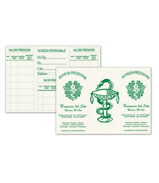 Art. FS2037, Scheda pressione, conf. 1000 pz.